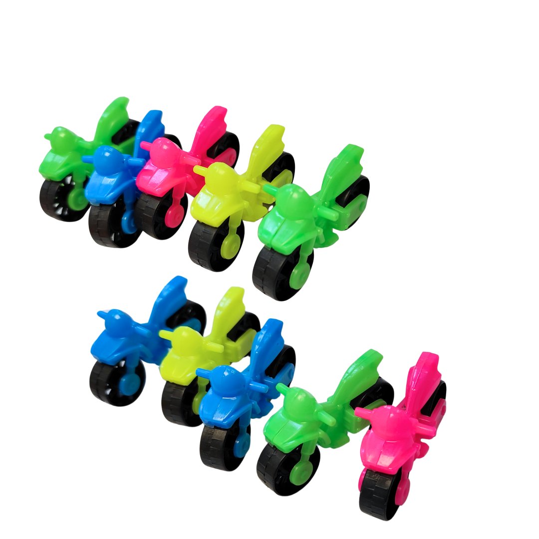 Motos Mini Colores x10 Un.