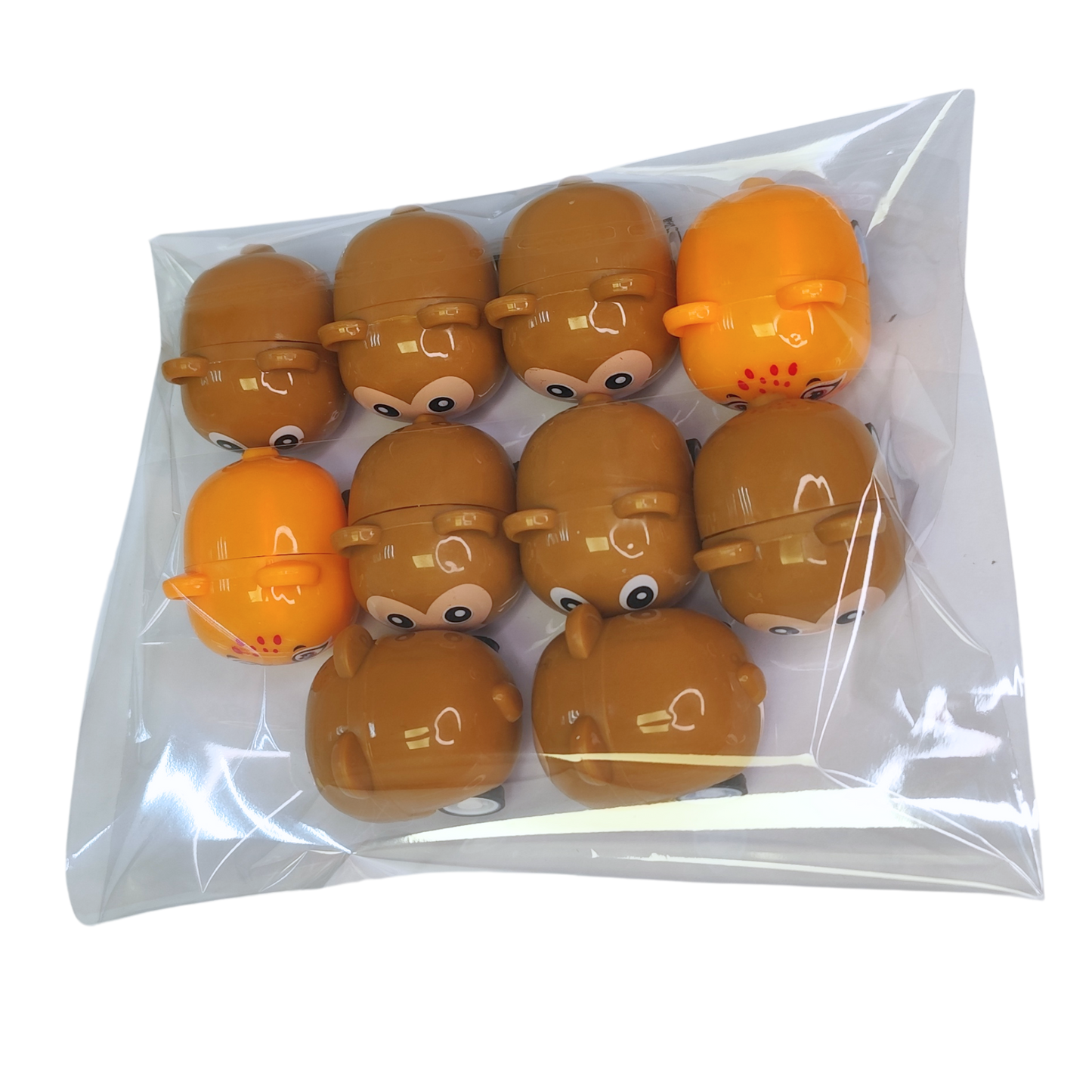 Autitos de animales a friccion 4 cm 10 Unidades