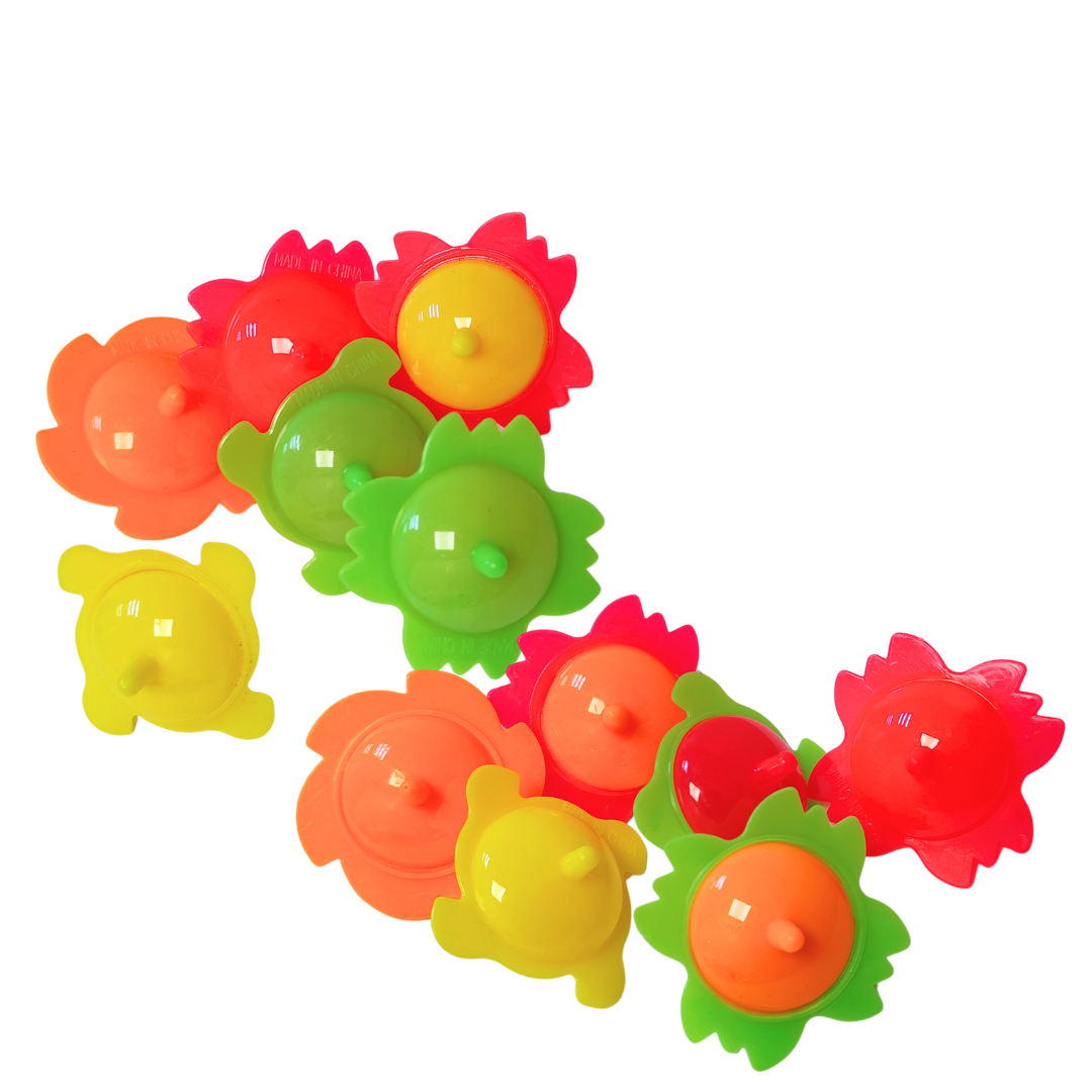 Trompos o Pirinola de colores 10 Un.