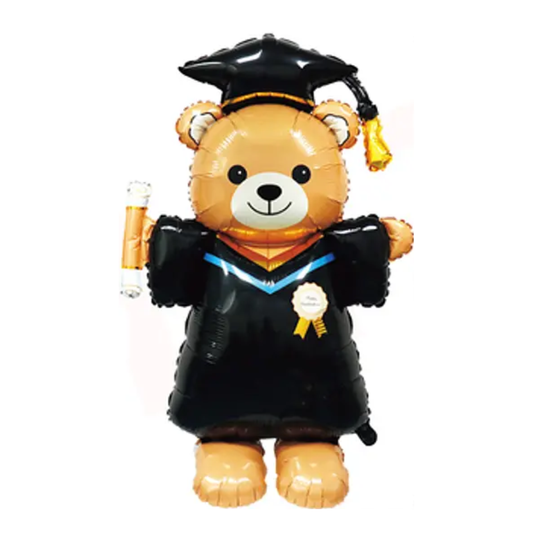 Globo Foil Oso Graduado 155,5x95 cm 1 Unidad