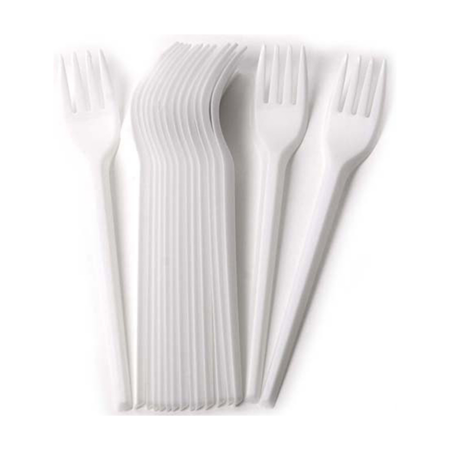 Tenedores plásticos 50 Unidades