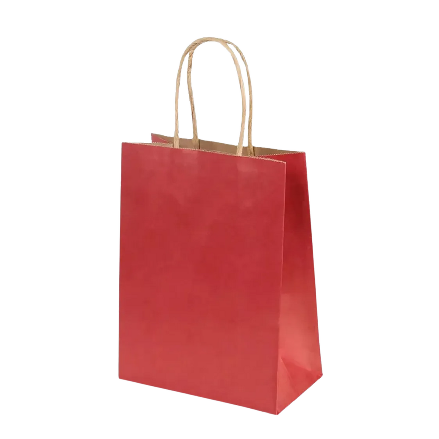 Bolsa de papel con manilla 12 Unidades