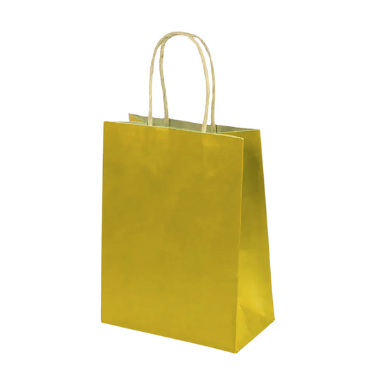 Bolsa de papel con manilla 12 Unidades