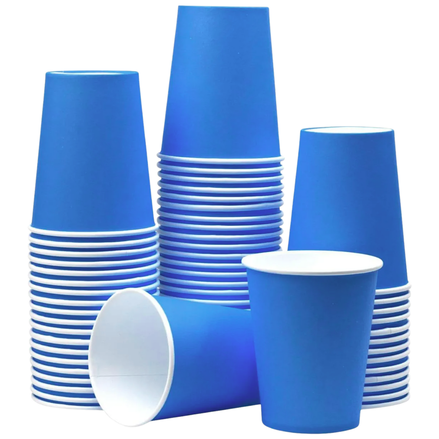 Vasos Bicolor Plastico 500 mL 16 OZ 10 Unidades Colores