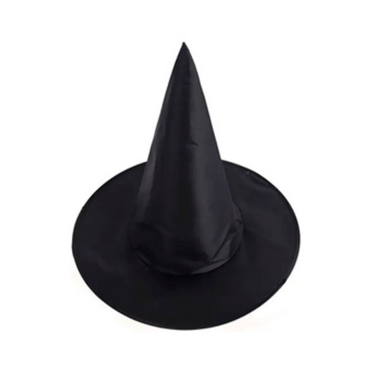 Gorro bruja clásico 36x38 cm Negro