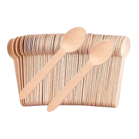 Cuchara De Madera Eco 15,5 cm 100 Unidades