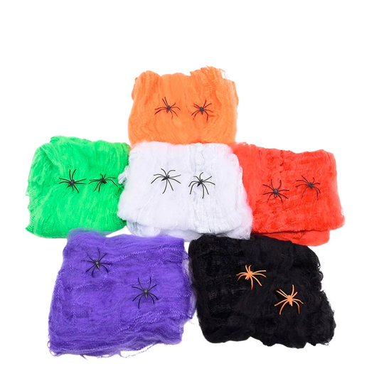 Telaraña De 20 Gramos Decoración Halloween 1 un.