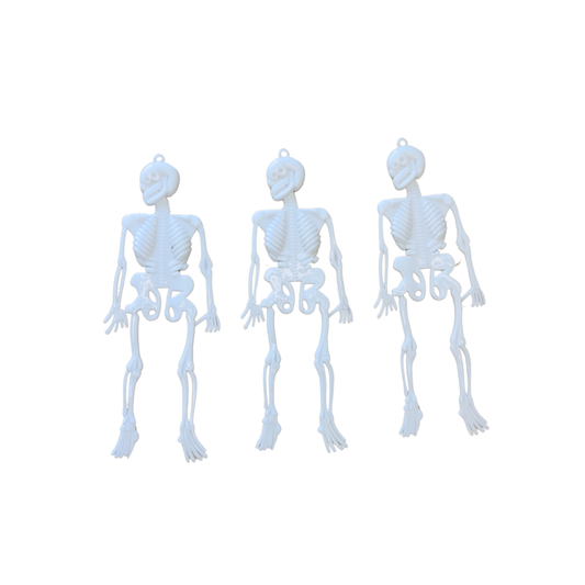 Esqueletos Halloween Decoración 15 Cm 3 Unidades