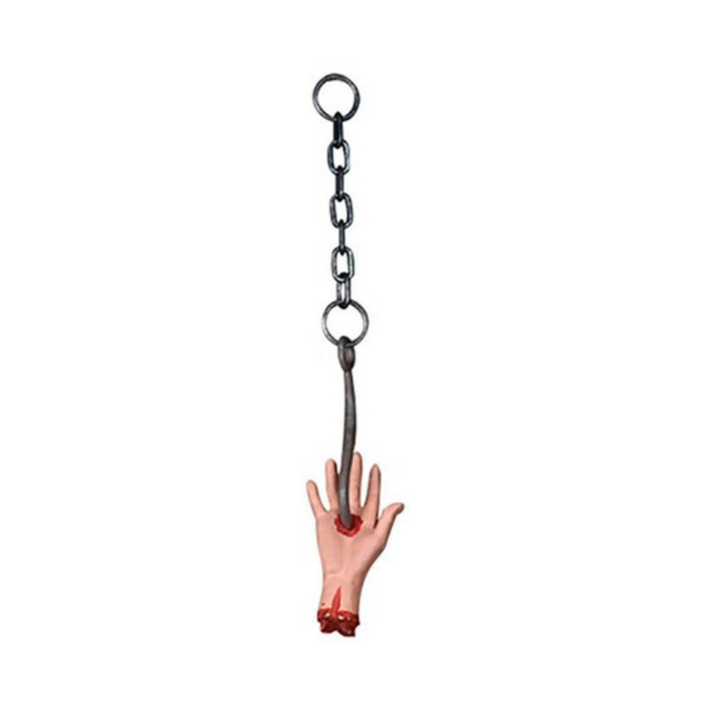 Mano Con Cadena Colgante Sangre 64 Cm Decoración Halloween