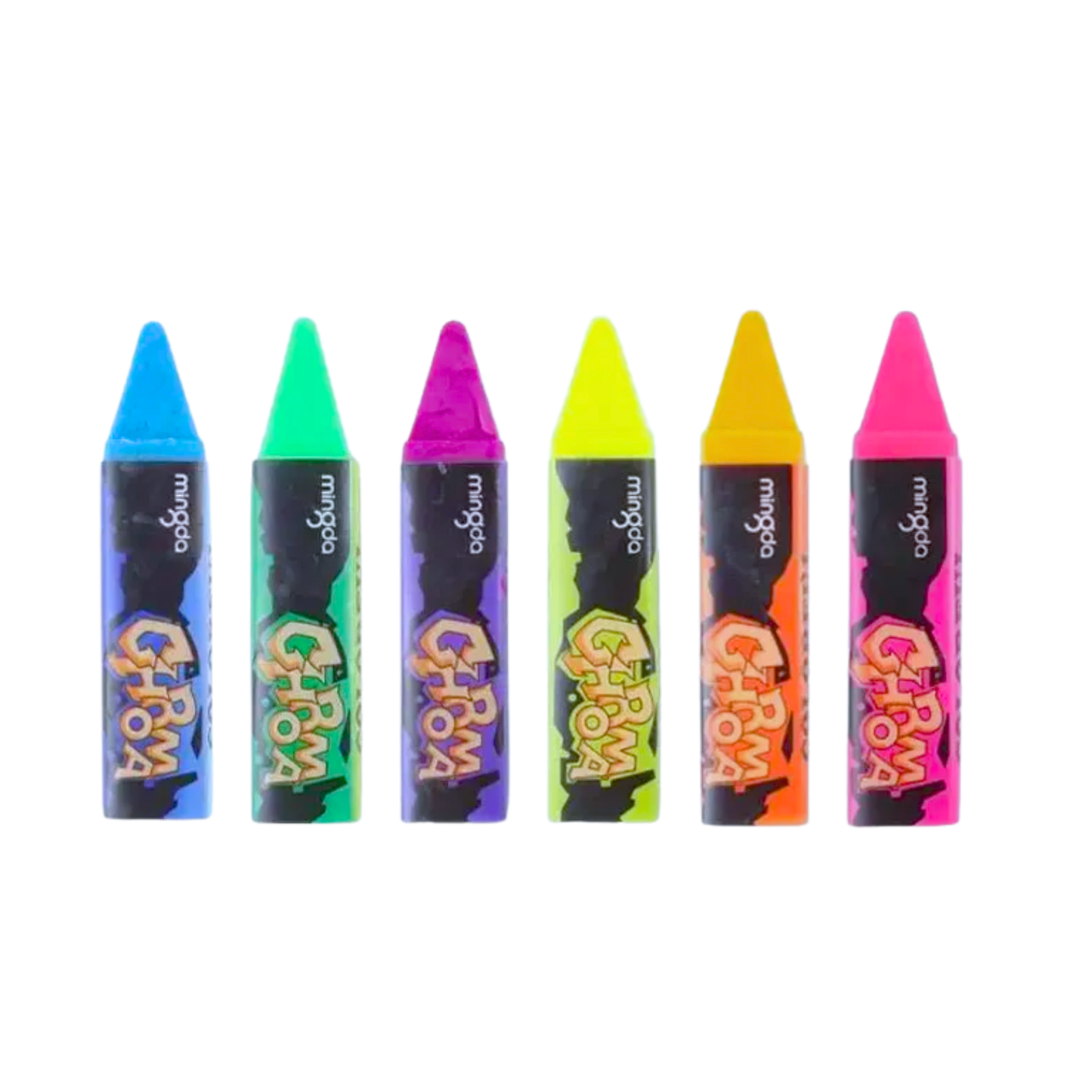 Lapices Pinta Carita, Pintura Cara Maquillaje 6 Colores