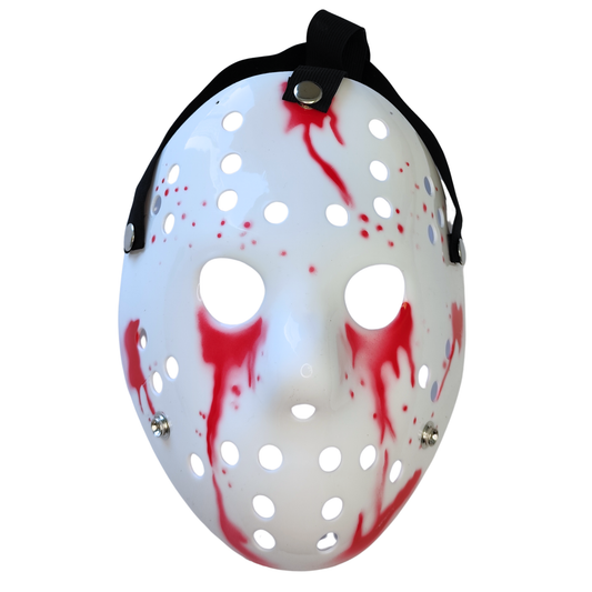 Máscara Jason Voorhees Martes 13 Ensangrentada 27,5x28 cm Halloween
