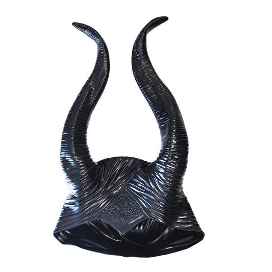 Sombrero Maléfica color negro Látex Halloween