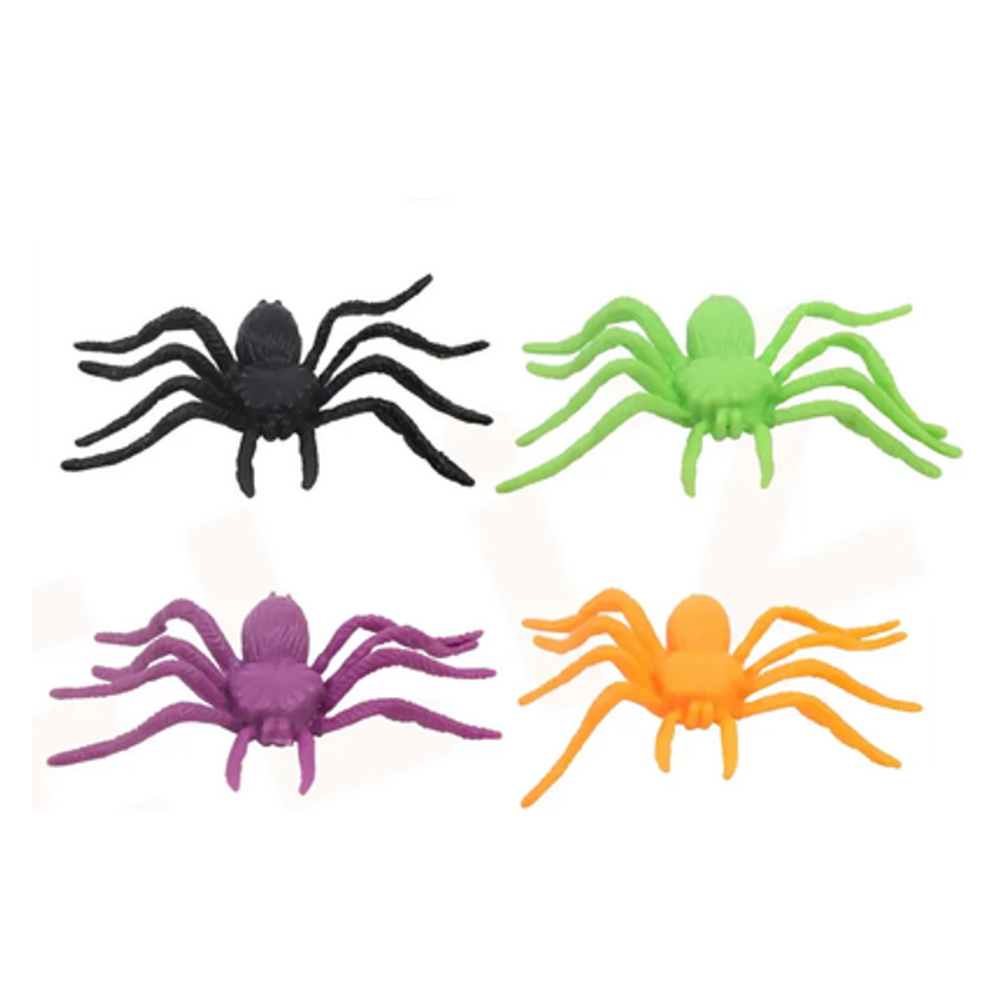 Decoración Halloween Araña 12 unidades multicolor