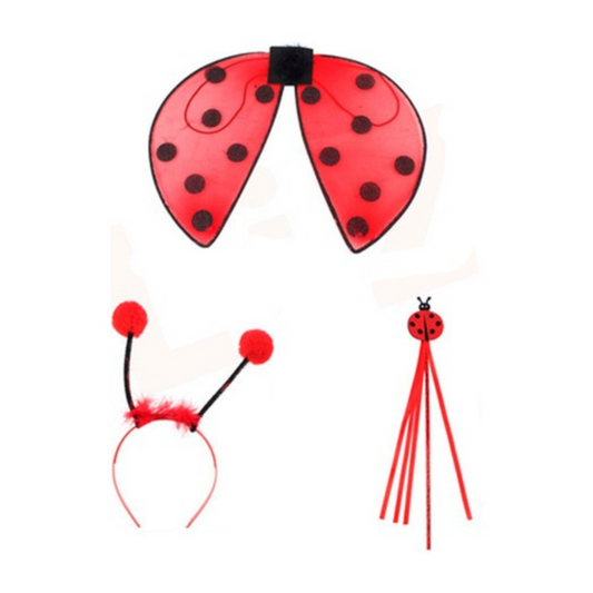 Set Chinita Cintillo + Varita + Alas