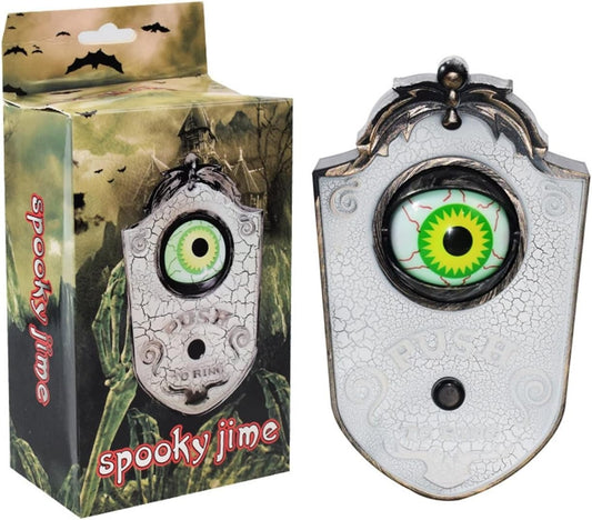 Timbre Puerta con Luz y Sonido Halloween