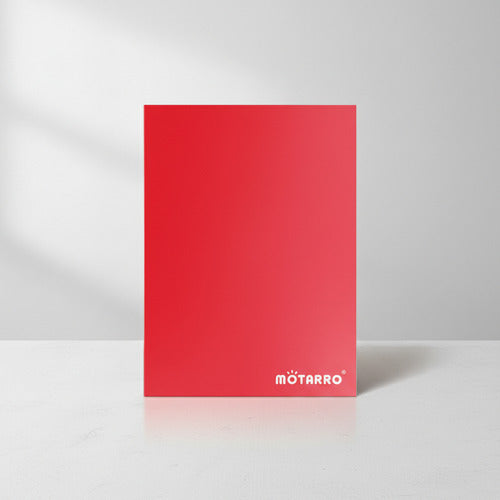 Carpeta Cartón Forro Plástico Oficio Con Acoclip 24x34 Cm