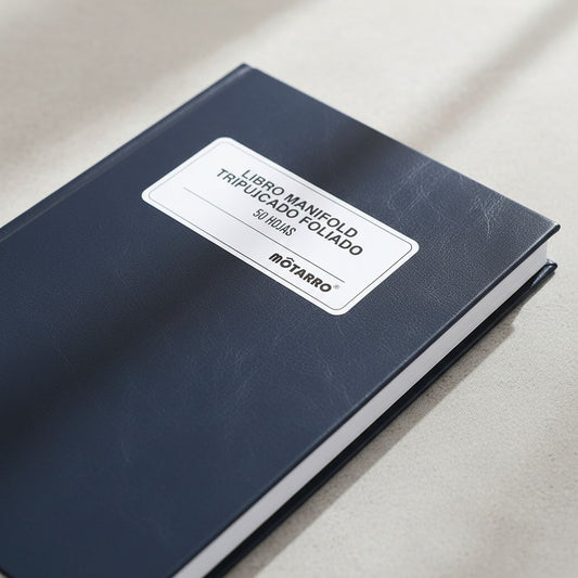 Libro Manifold Autocopiado Triplicado Foliado 16x26Cm 50 Hojas