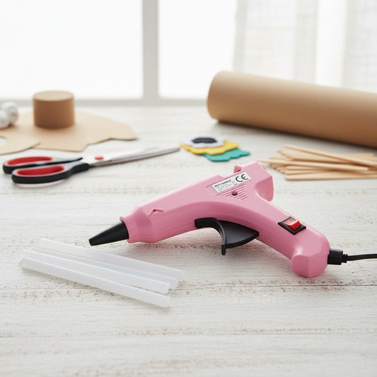 Pistola de silicona pegamento caliente con interruptor