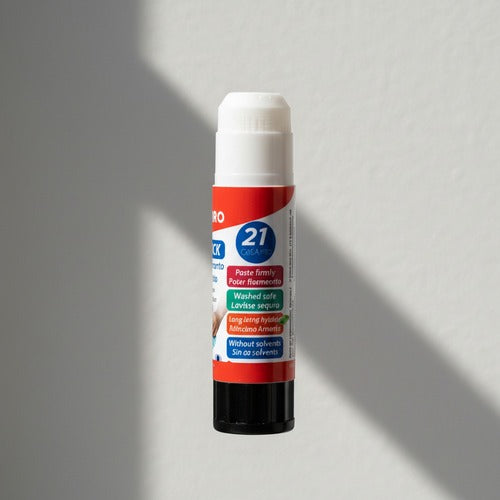 Pack 2 Pegamentos En Barra Lavable Útil Escolar