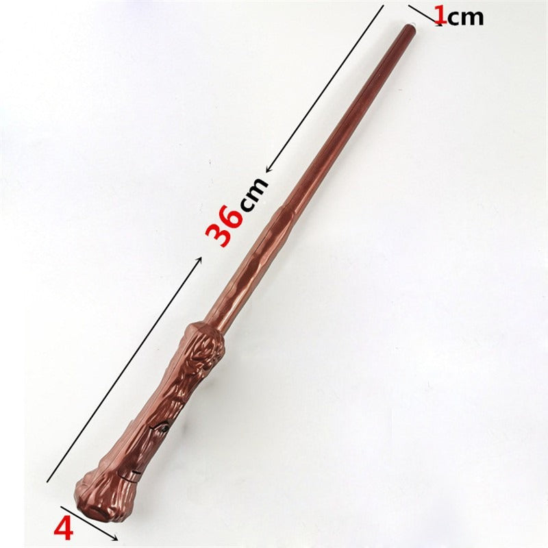 Set Mago Harry Potter Varita con luz y sonido más Lentes