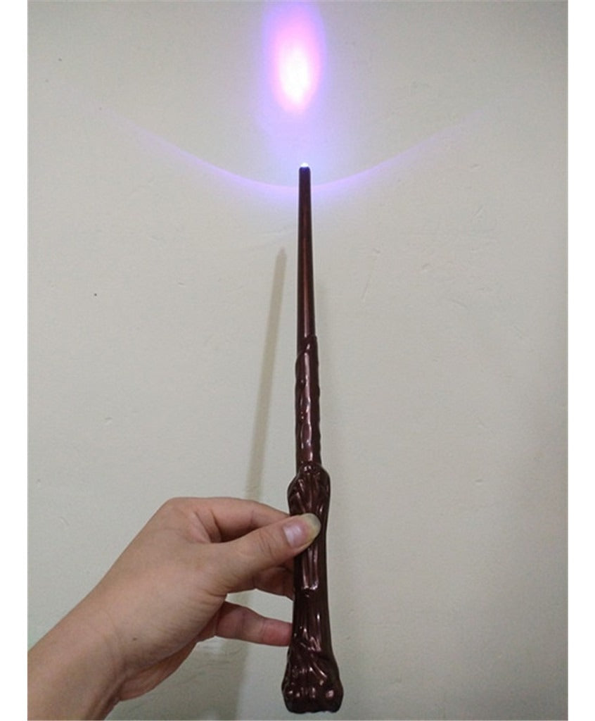 Set Mago Harry Potter Varita con luz y sonido más Lentes