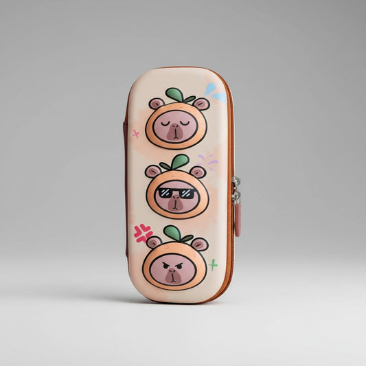 Estuche Box Rígido 22x11 cm Capibara Variedades