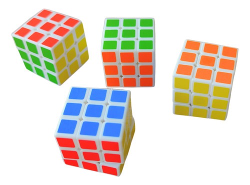 Cubo Rubik 3x3 cm 12 Unidades