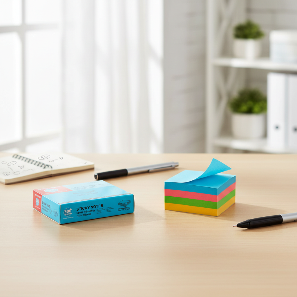 Set Notas Adhesivas Multicolor 7,6x7,6 cm 500 hojas
