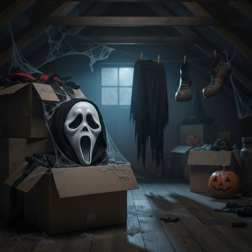 Máscara Ghostface Scream el Grito con tela