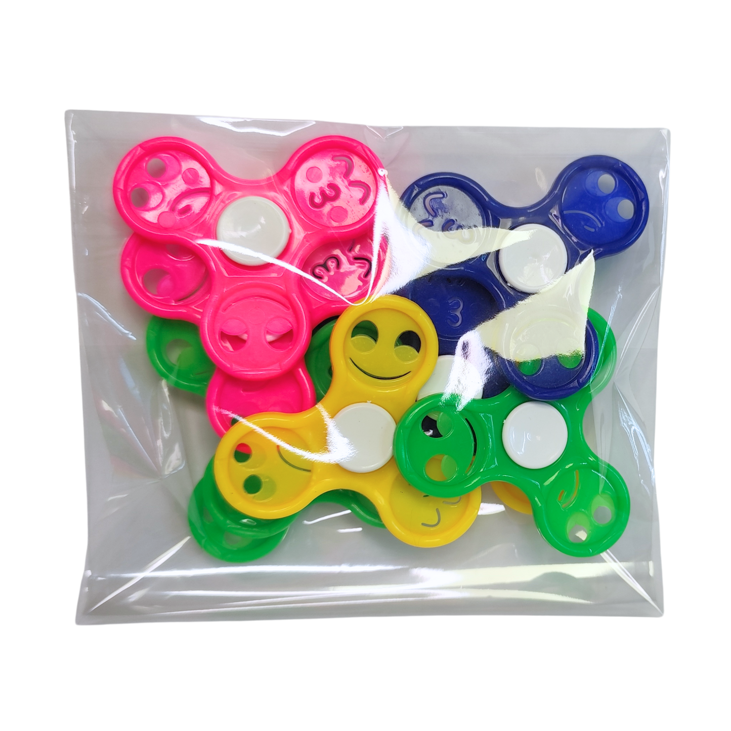 Spinner plástico 6x6 cm 10 unidades