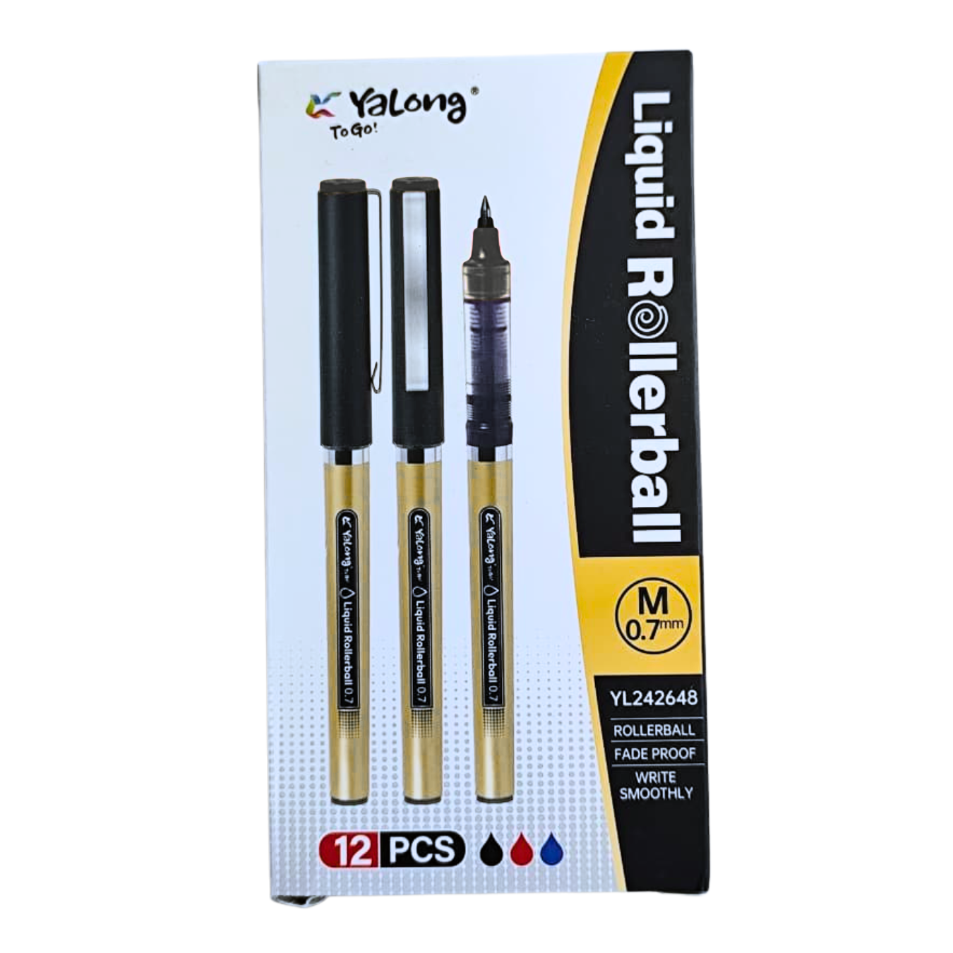 Caja 12 Unidades Lápiz de tinta 0.7 mm Colores Útil Escolar