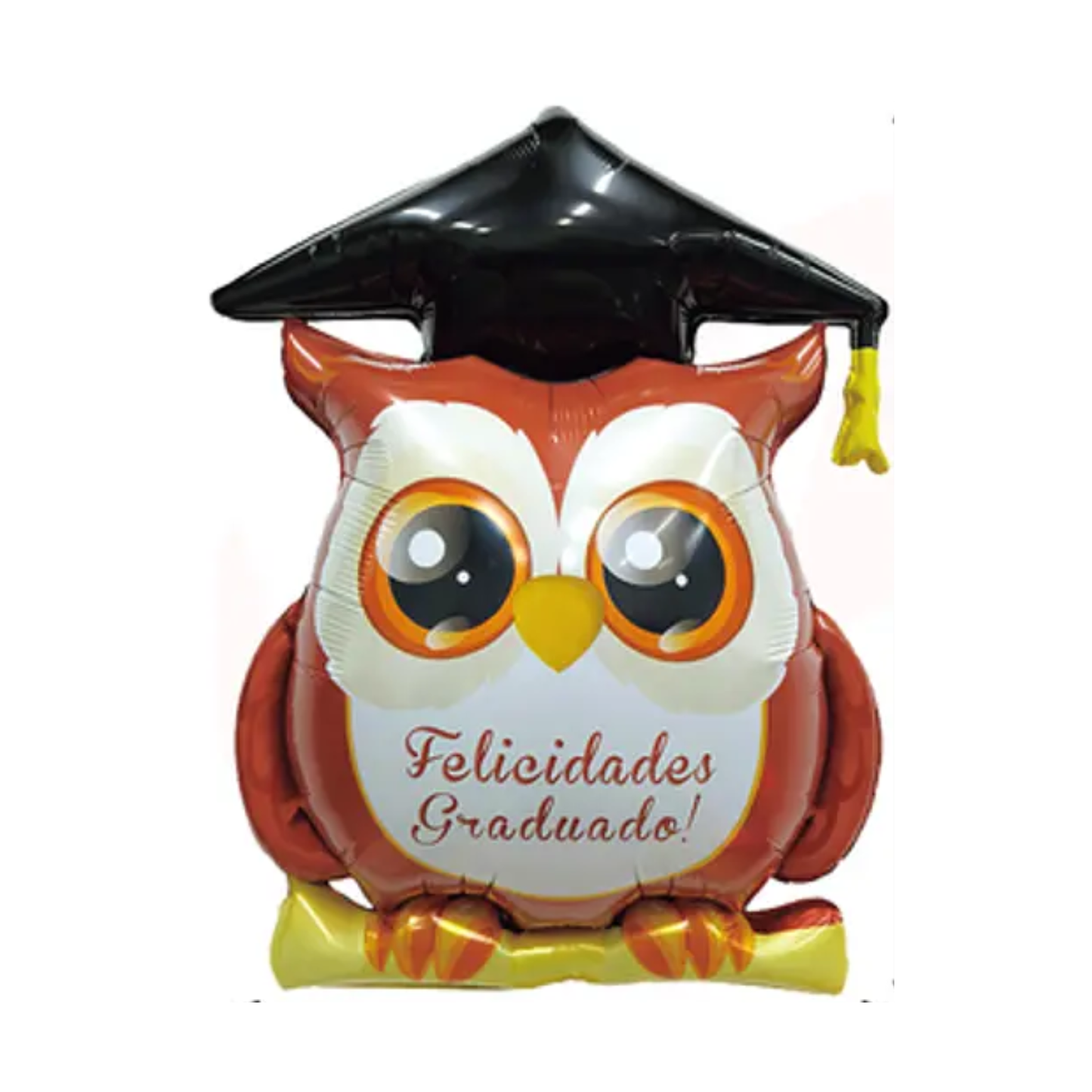 Globo Foil Búho Graduado 83x60 cm "Felicidades graduado" 1 Unidad