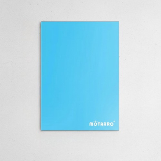 Carpeta Cartón Forro Plástico Oficio Con Acoclip 24x34 Cm