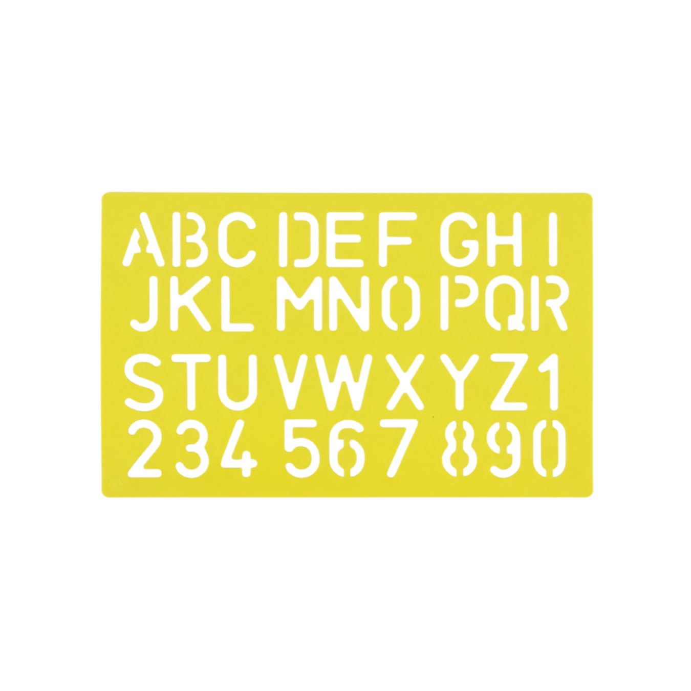 Regla Con Letras Y Números Abecedario 30 cm Plástica