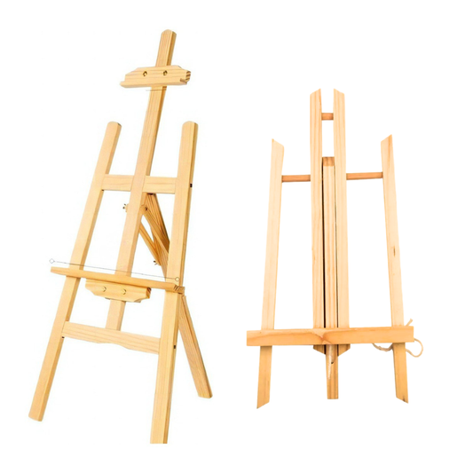 Atril Caballetes De Dibujos Maderas Pinturas Lienzos Artes 175 cm