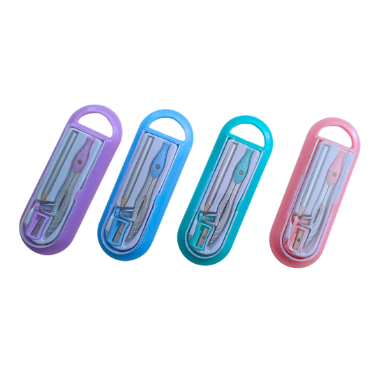 Set Compás + Lápiz + Sacapuntas