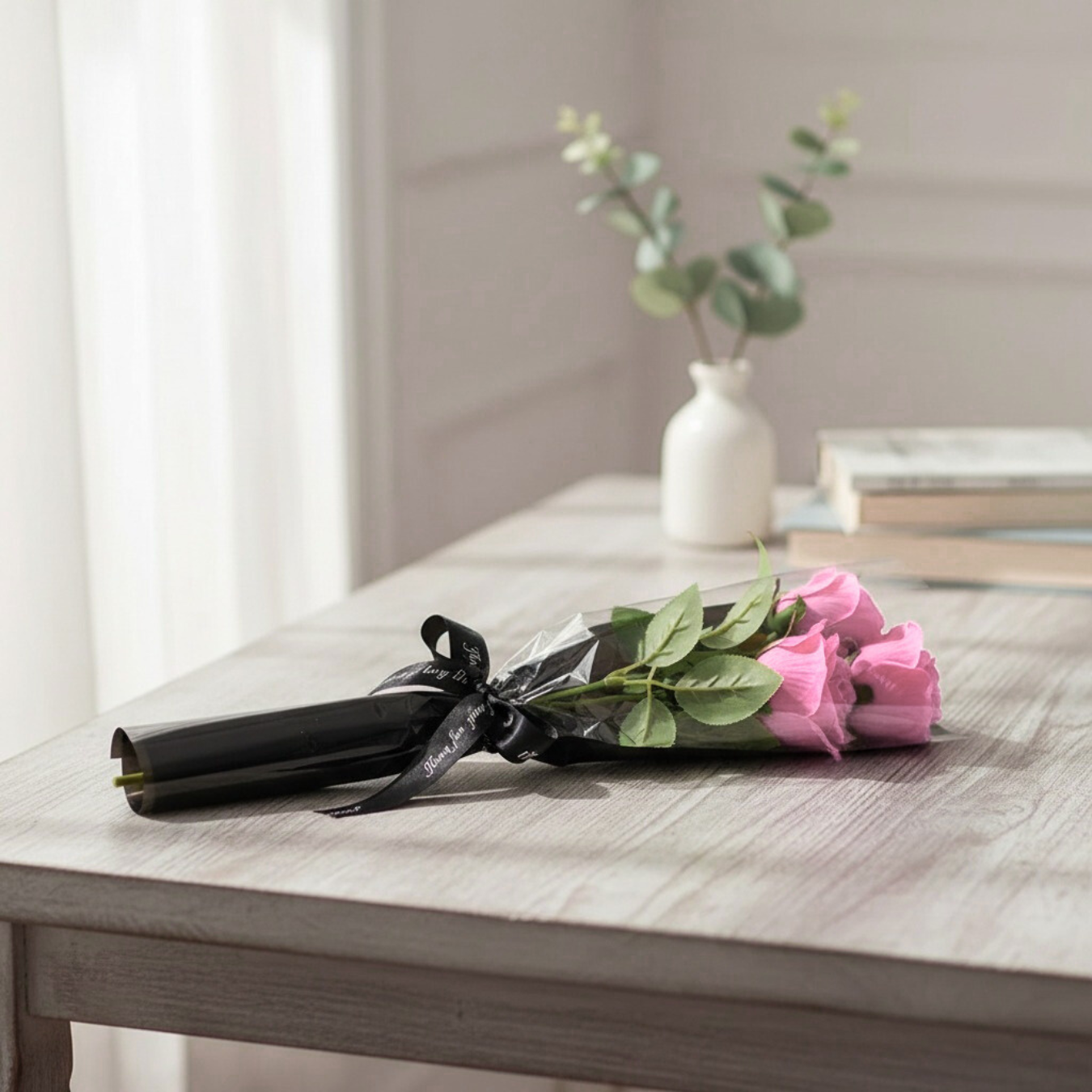 Ramos De Rosas Aromáticos  48 cm Jabón Regalo San Velentín