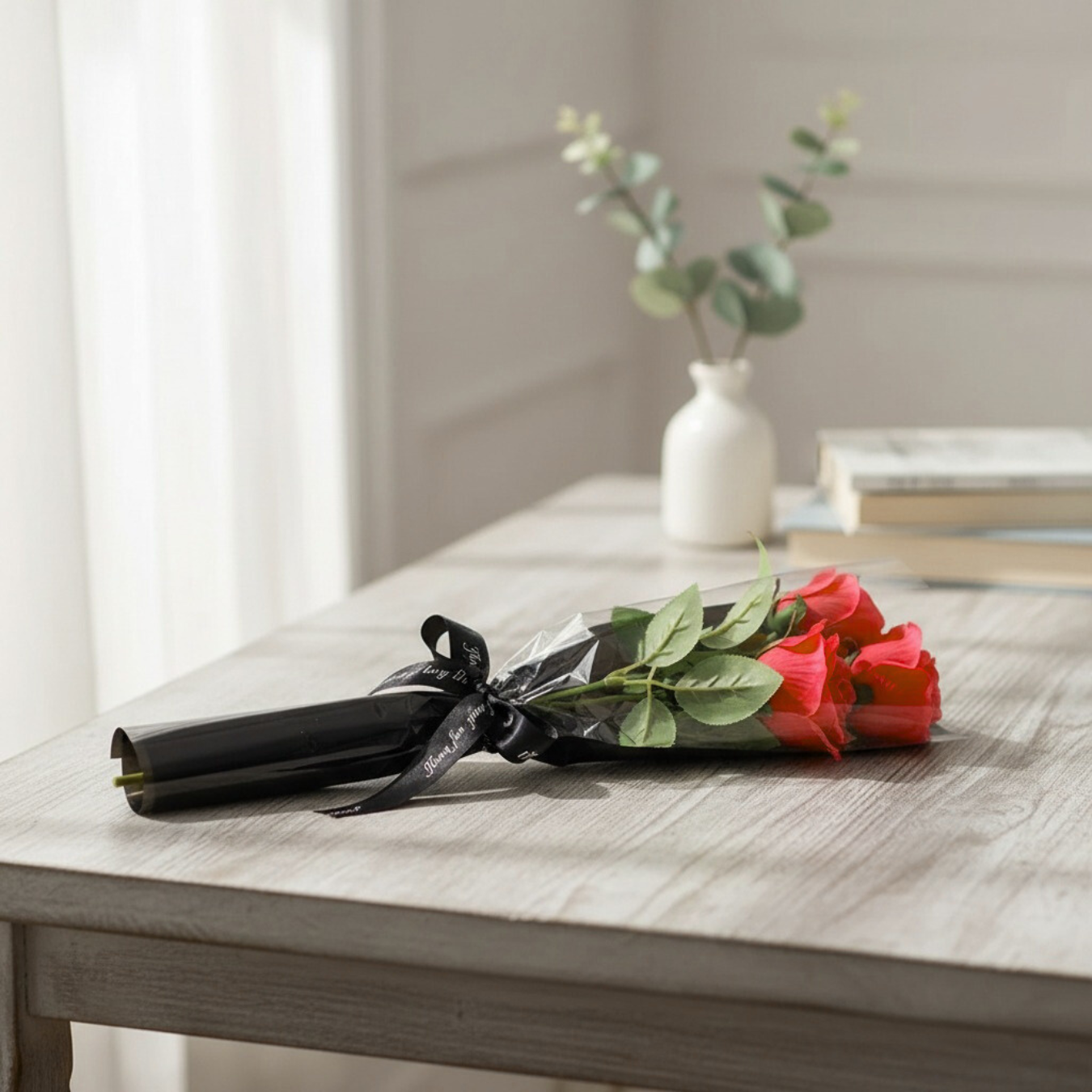 Ramos De Rosas Aromáticos  48 cm Jabón Regalo San Velentín