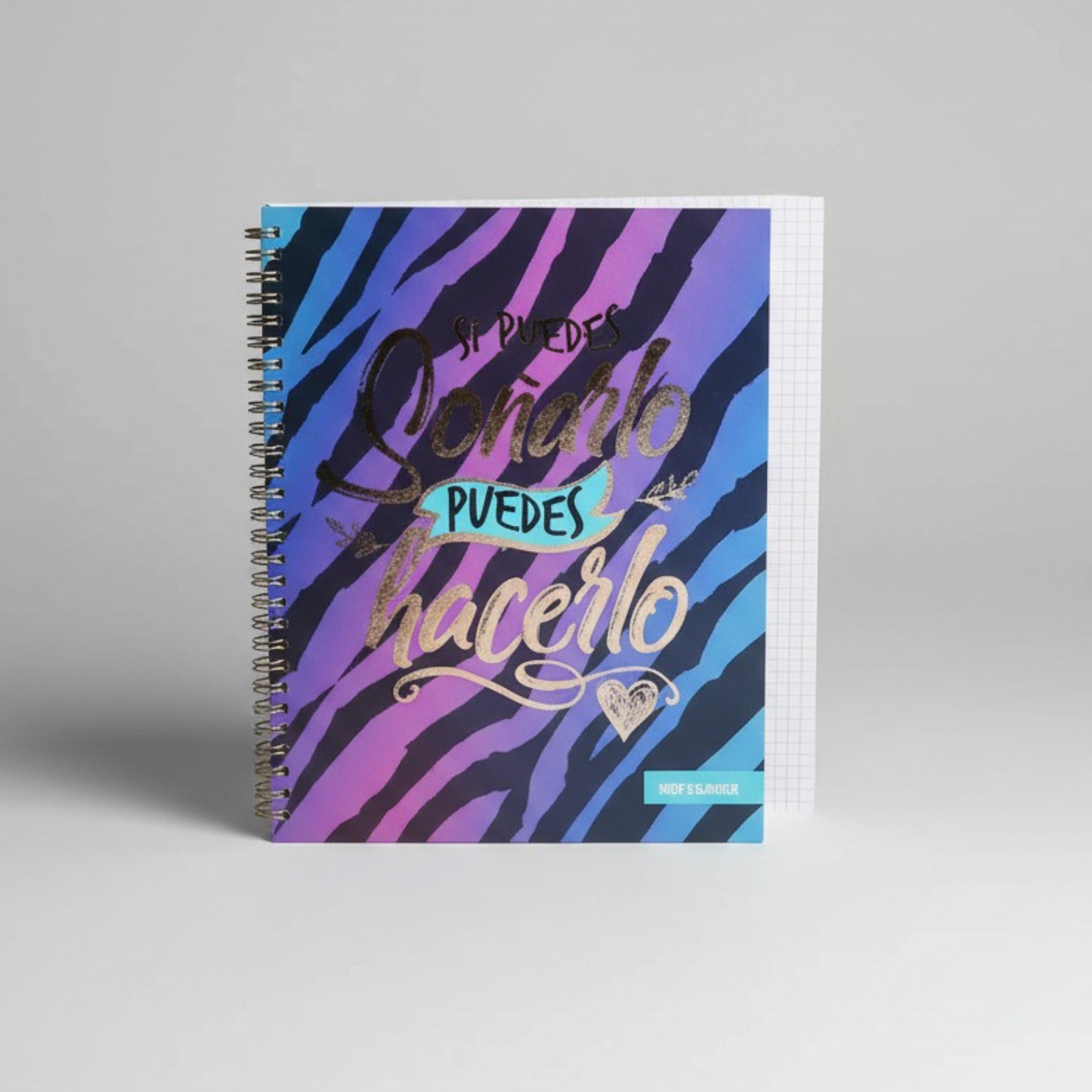 Cuaderno Universitario Diseños Frases Motivacionales 32,5x21 cm 100 hojas