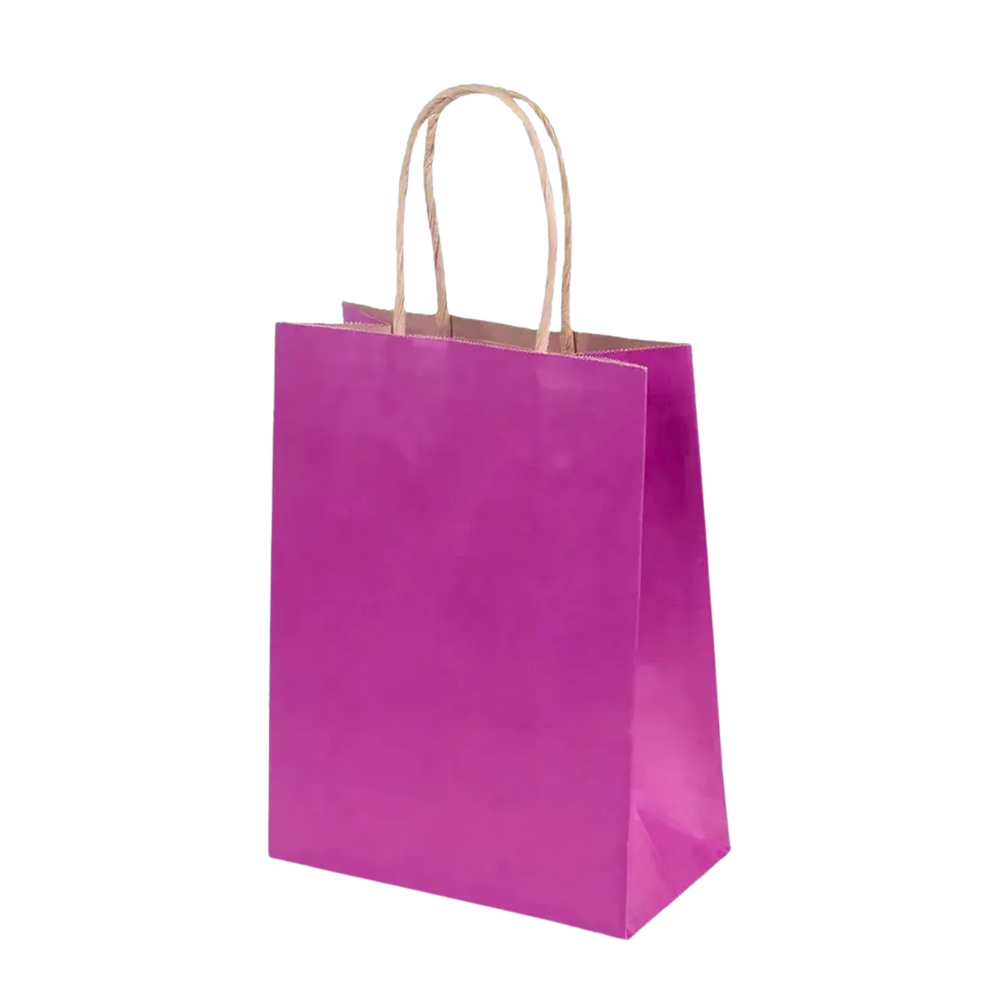 Bolsa de papel con manilla 12 Unidades