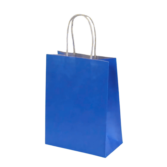 Bolsa de papel con manilla 12 Unidades