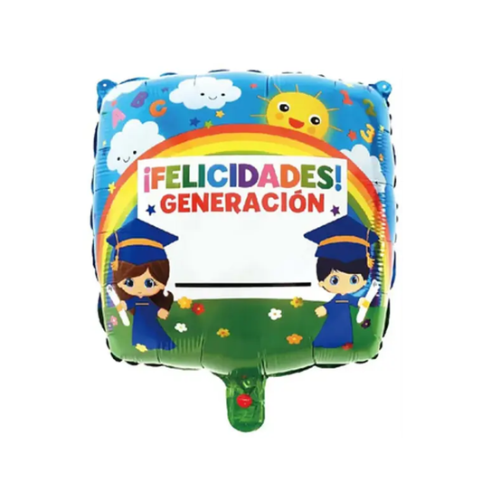 Globo Foil ¡Felicidades Generación...! 45 cm