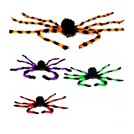 Decoración Halloween Araña 90 cm