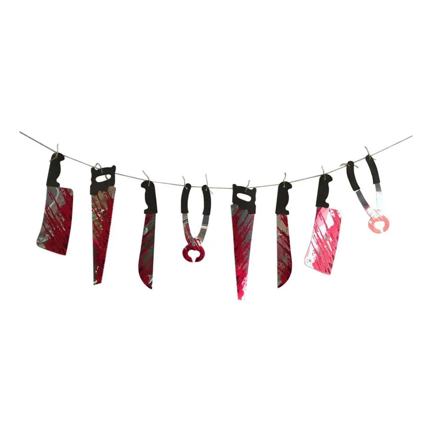 Guirnaldas Sangrienta Armas Decoración Halloween