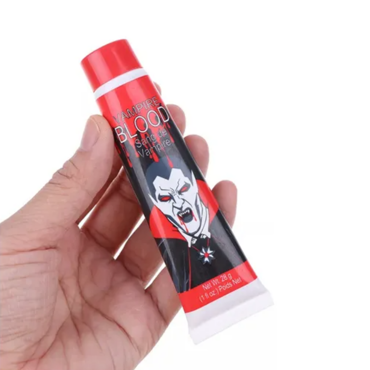 set de colmillo y sangre falsa Vampiro
