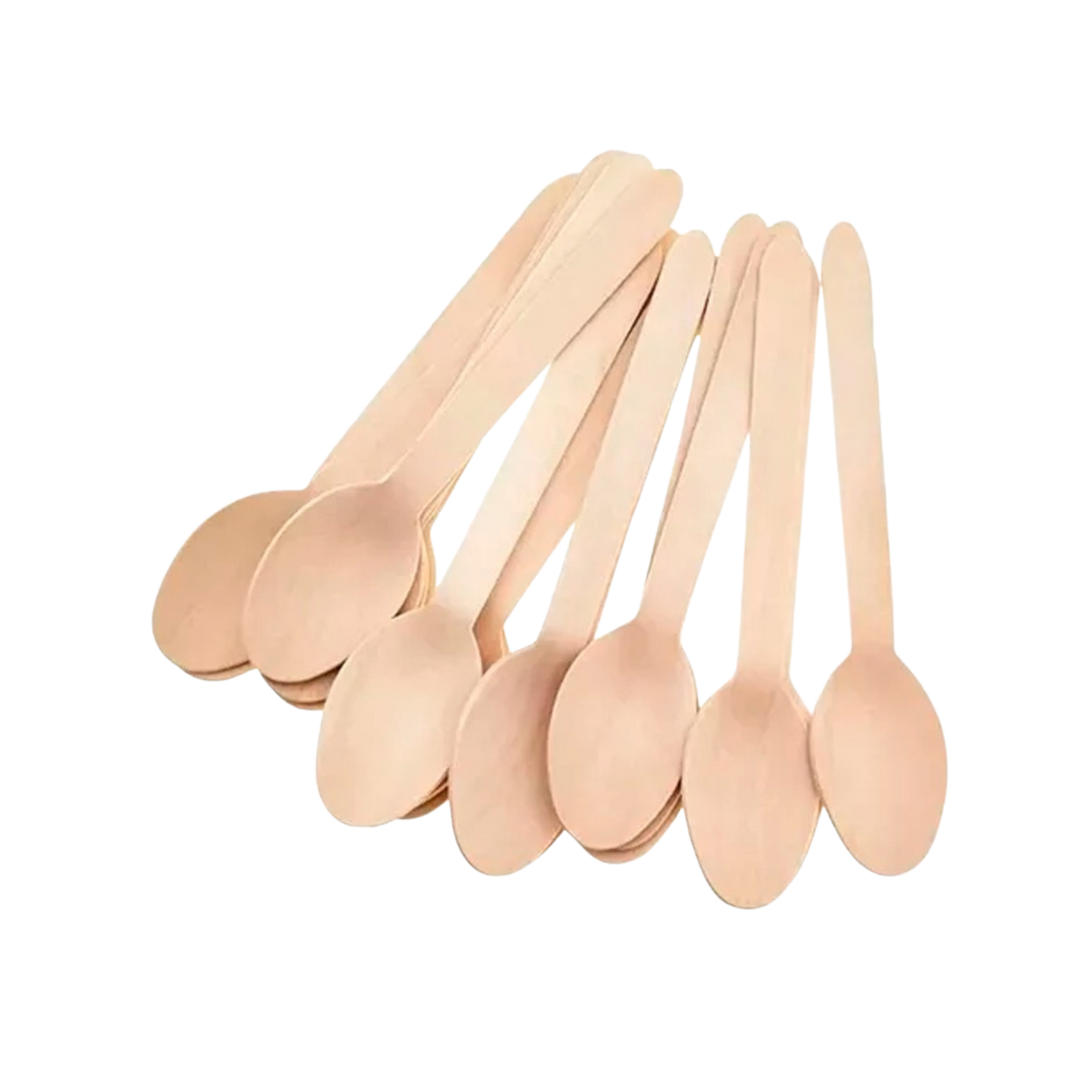 Cuchara De Madera Eco 15,5 cm 100 Unidades