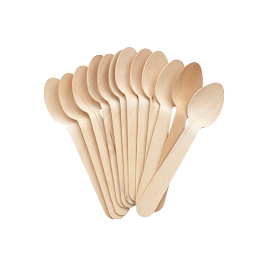 Cuchara De Madera Eco 15,5 cm 100 Unidades