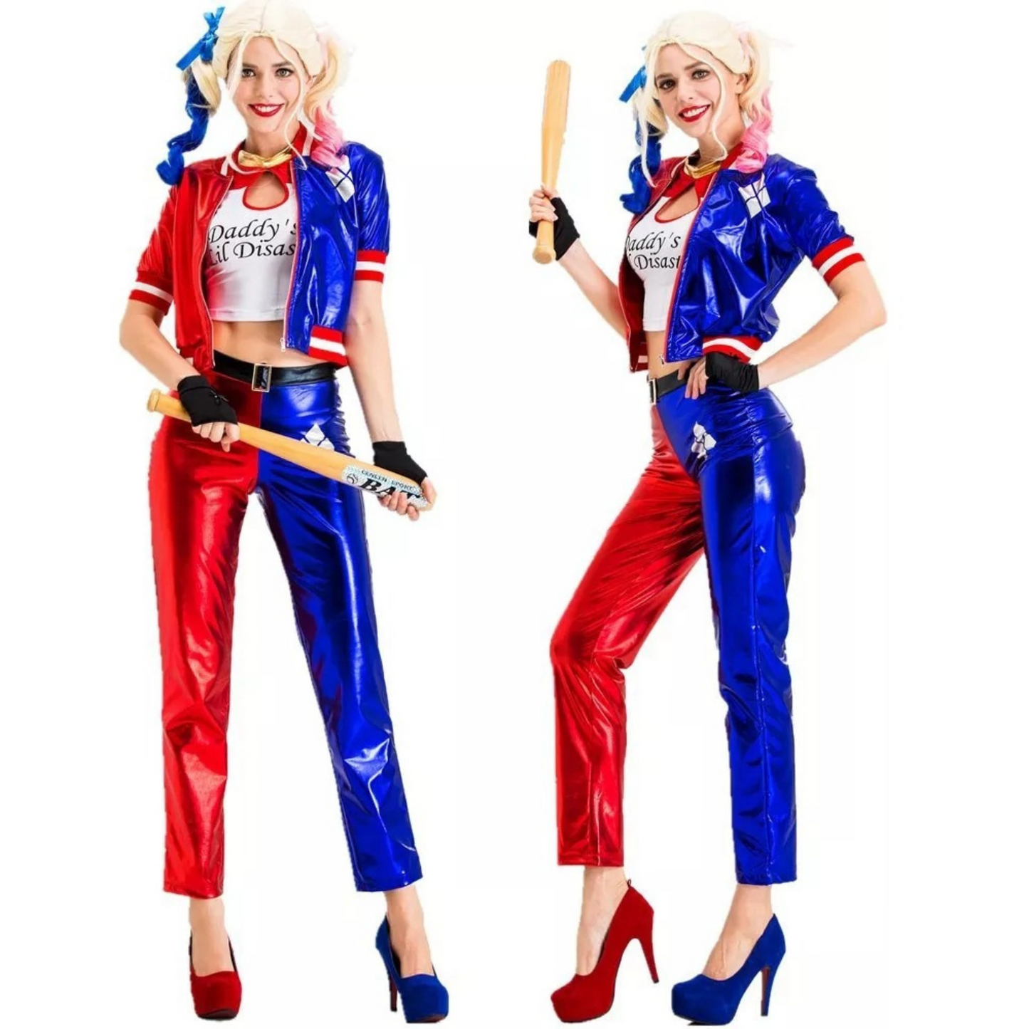Disfraz Harley Quinn Suicide Squad Cosplay Talla Infantil