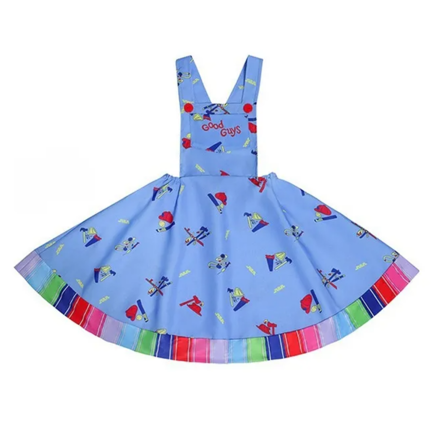 Disfraz Chucky Niña Muñeco Diabólico Cosplay Talla Infantil