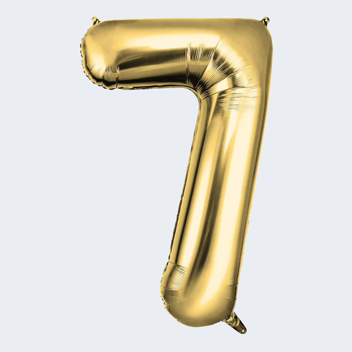 Globos Número Metalizado Dorado 32 cm